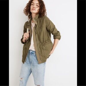 Madewell Dispatch Military Inspired Jacket Desert Olive Green Sz XXL